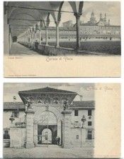 LOTTO DI 2 CARTOLINE DI PAVIA