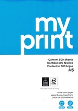 Carta A5 80 g/mq (148x210mm)