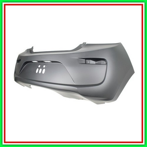 Paraurti posteriore con primer - paraurti,