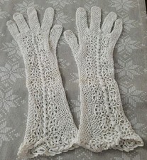 Guanti donna vintage lunghi