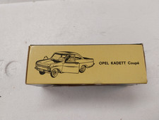 1:43 SCATOLA VUOTA ORIGINALE PER POLITOYS 510 OPEL KADETT COUPE
