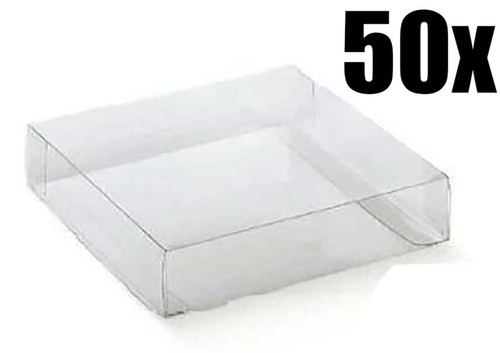 Scatola trasparente pvc - 50, pz