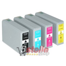 KIT 4 CARTUCCE XXL PER EPSON WF-5110DW WF-5190DW WF-5620DWF WF-5690DWF