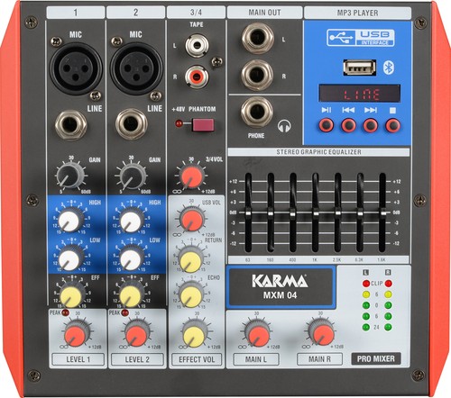 Karma mixer analogico mxm04 - mixer,