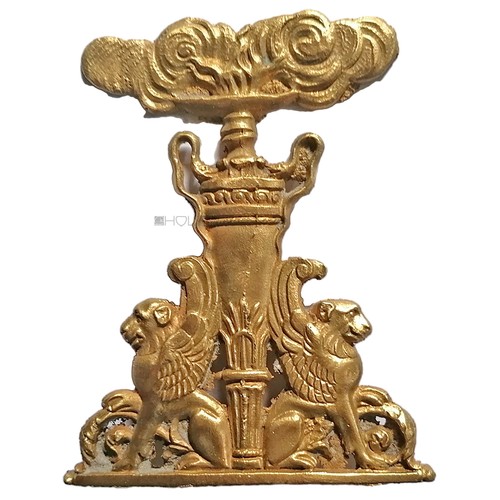 Mobile bronzo antico leone