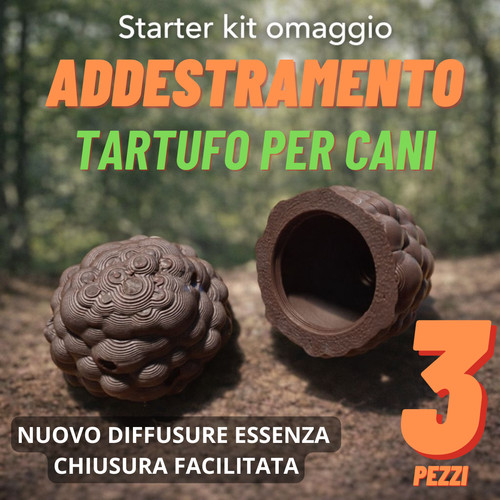 Set tartufo finto - 3, pz