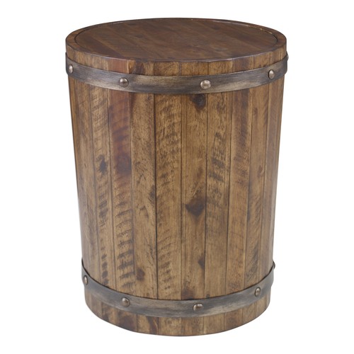 Tamburo rustico legno botte