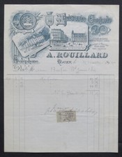 Fattura illustrata ROUEN 1900
