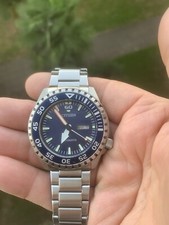 Orologio Automatico Citizen marine sport NH8388 46mm Blue  Dial