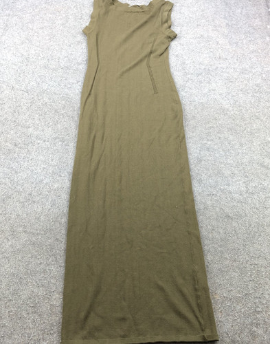 Zara vestito donna verde medio - zara,