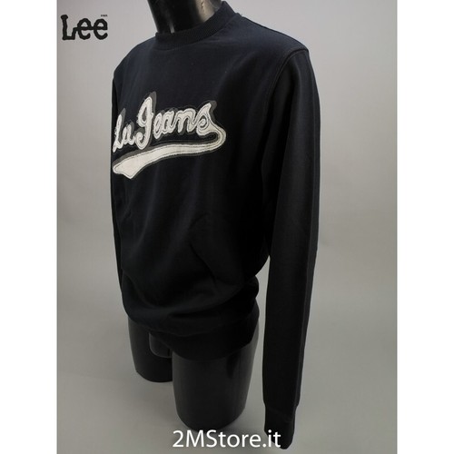 Felpa lee jeans uomo girocollo - lee,