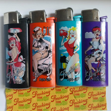ACCENDINI THE SMOKING COLLECTION SERIE PIN UP SET DA COLLEZIONE POP ART VINTAGE