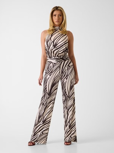 Tuta donna con collo halter - con,