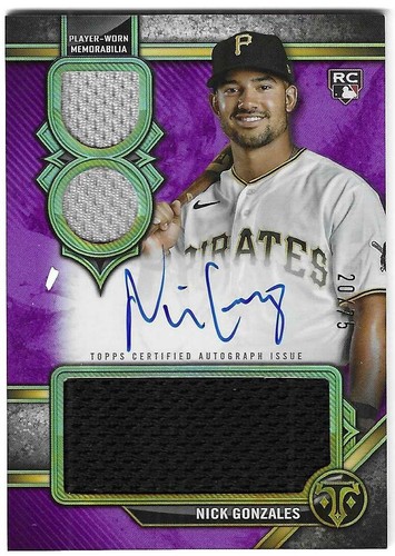 Nick gonzales 2024 topps - nick,
