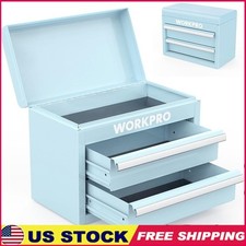 Mini Metal Toolbox W/ Drawers