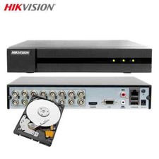 DVR 16 CANALI HIKVISION IBRIDO CLOUD 4 MPX IP HWD-6116MH-G4 HD 2 TB