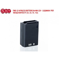 FNB-12-H PACCO BATTERIE Ni-MH 12V - 1100MAH  PER YAESU/VERTEX FT-23, 33, 73,  41