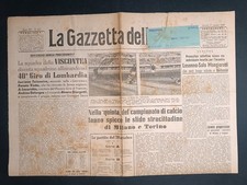 Foglio rivista La Gazzetta