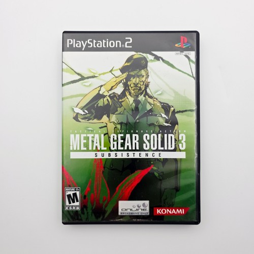 Metal gear solid subsistence - metal,