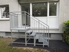 Scala esterna in acciaio 2-6