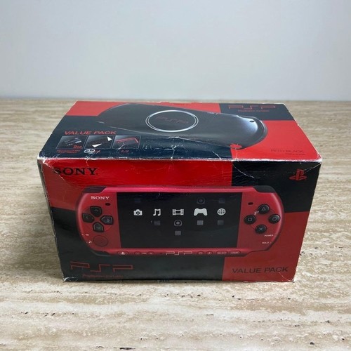 Sony psp 3000 value pack - 3000, rosso