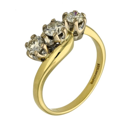 Anello donna oro - 18, kt