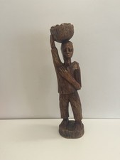 STATUA AFRICANA TRIBALE IN LEGNO