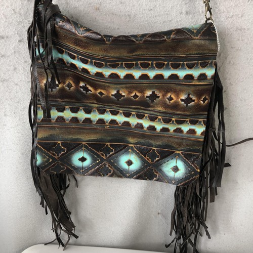 Borsa tracolla western aztec - a,