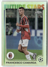 Topps Champions League Chrome 2025 N. 183 Francesco Camarda Refractor