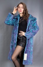 11572 NUOVO CAPPOTTO PELLICCIA