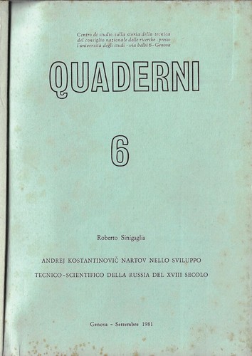 Quaderni anno 1981 - n°, 6