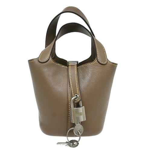 Borsa mano hermes etoupe - a,