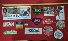 Lotto Adesivi Vintage pubblicitari Tema Abbigliamento Sportivo 