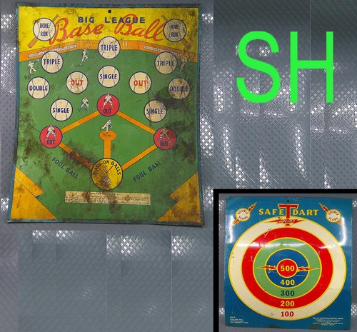 Vintage safe dart - safe-t-dart, magnetico