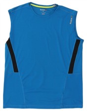 Reebok canotta uomo grande blu - canotta,