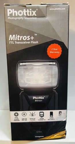 Phottix mitros ttl - mitros+, flash