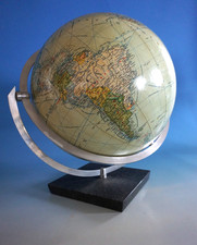 Vintage JRO globo terrestre