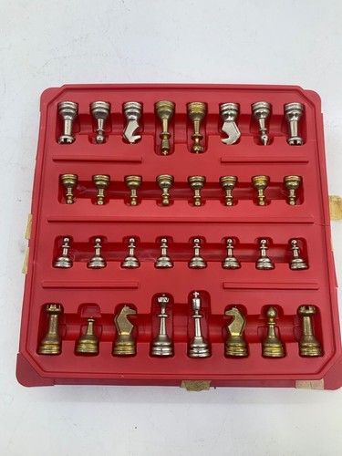 Set scacchi metallo scacchiera