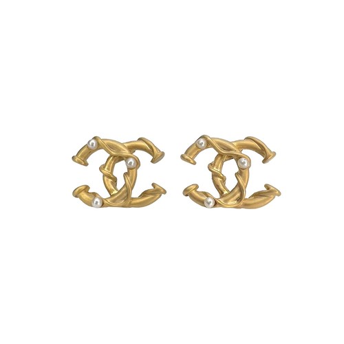 Orecchini chanel con perle - con,