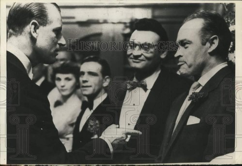1954 press photo duke - press, of