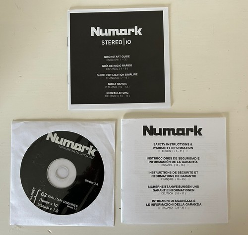 Numark stereo guida - numark,