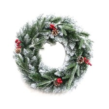 GHIRLANDA PINO VERDE INNEVATA