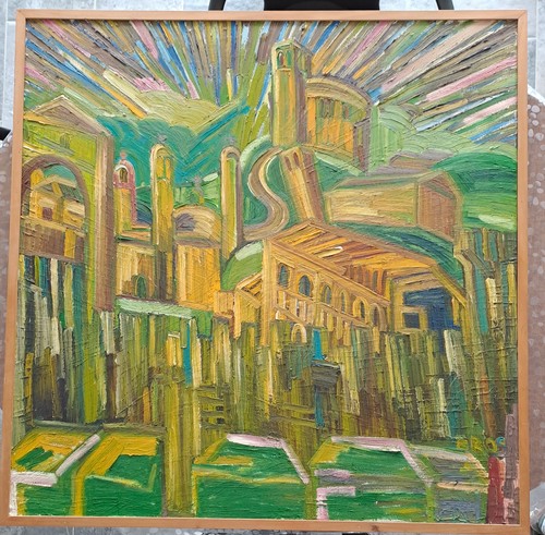 Eros rizzo quadro olio - rizzo:,