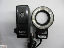 Flash ad anello 55 mm + luce