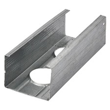 MONTANTE PER PARETI TIPO 'M' mm 49 x 50 - mt 3 (6 pz)