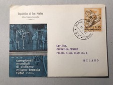 SAN MARINO - Campionati Mondiali di Ciclismo - Milano Brescia 1962