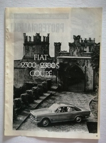 Fiat 2300 2300s - fiat,