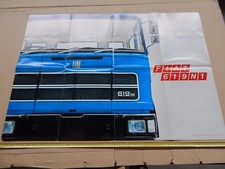 RARO MANIFESTO POSTER ORIGINALE CAMION FIAT 619 N1 619N1