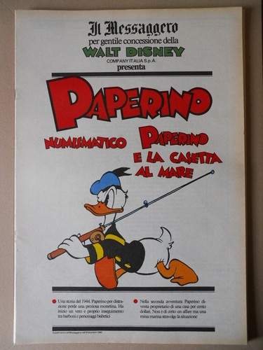 Paperino numismatico - numismatico, /