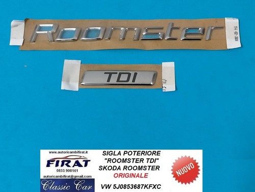 Sigla skoda roomster - skoda,